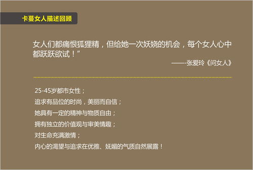 卡蔓时装 峰尚品牌数字营销下的高端女装品牌重塑与传播规划案例